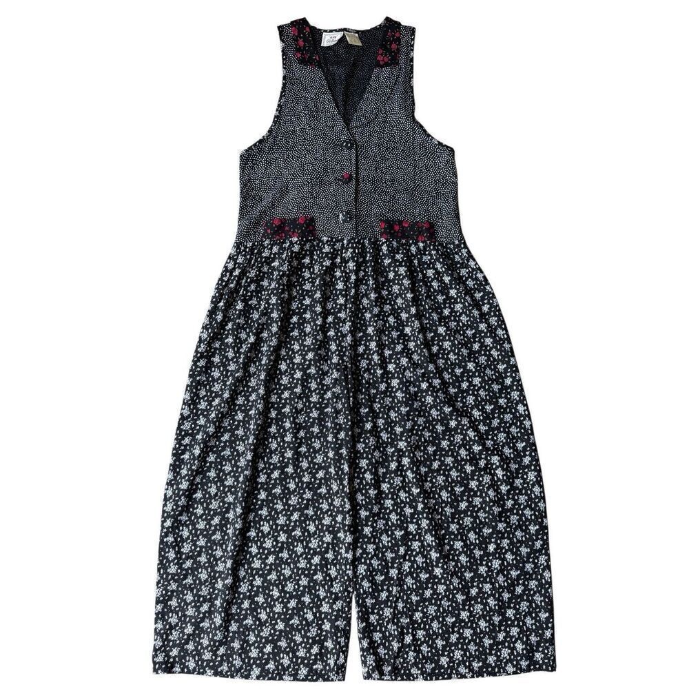 Vintage 90’s Pellini Palazzo Pant Jumpsuit Size M